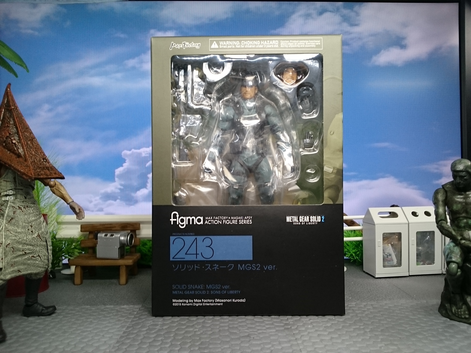 figma ソリッド・スネーク MGS2 ver. レビュー: 新strippedブログ